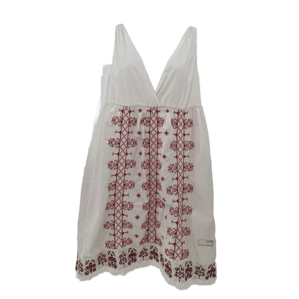 Odd Molly Anthroplolgie Embroidered Cotton Sundress Dress Size 1, No Belt Boho‎